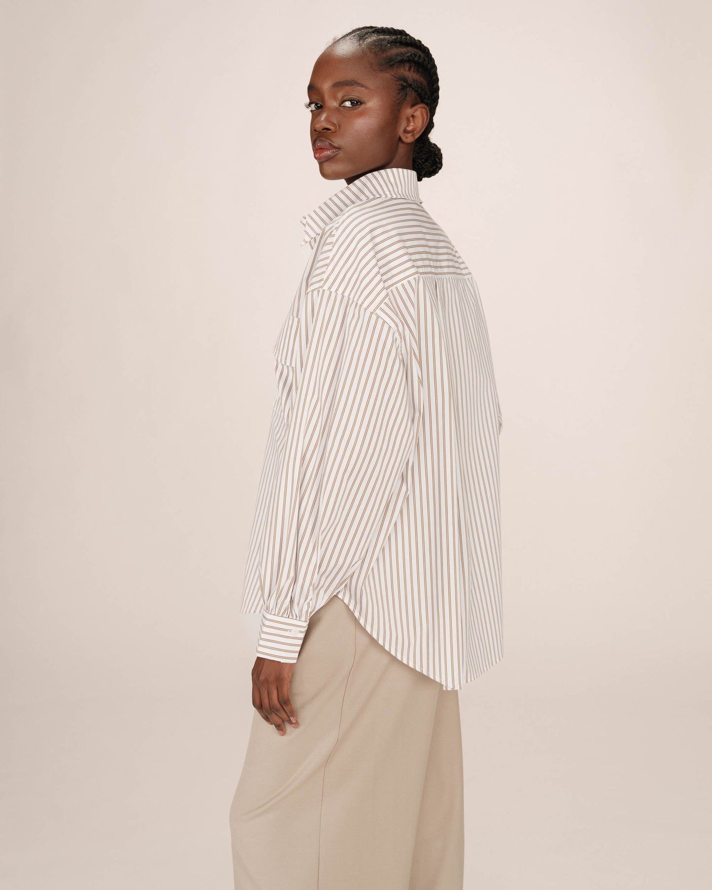 Camisa rayas oversize BINDY