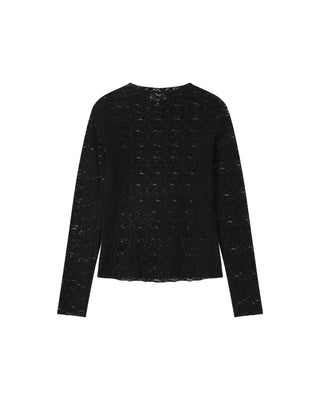 Top de encaje elástico SHADES