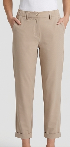 Pantalón recto beige DAMARA