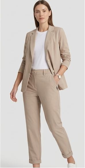Blazer beige DAMARA