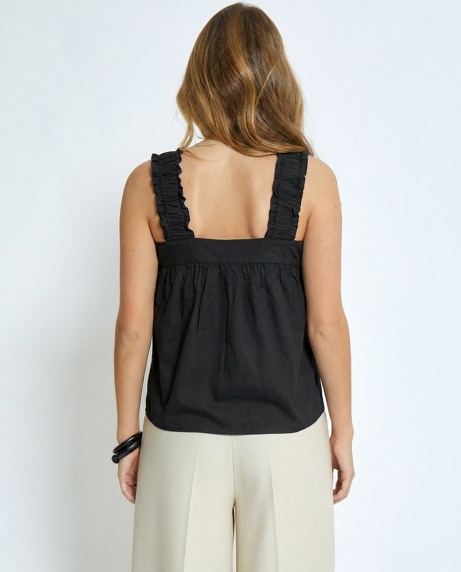 Top negro DAINTY