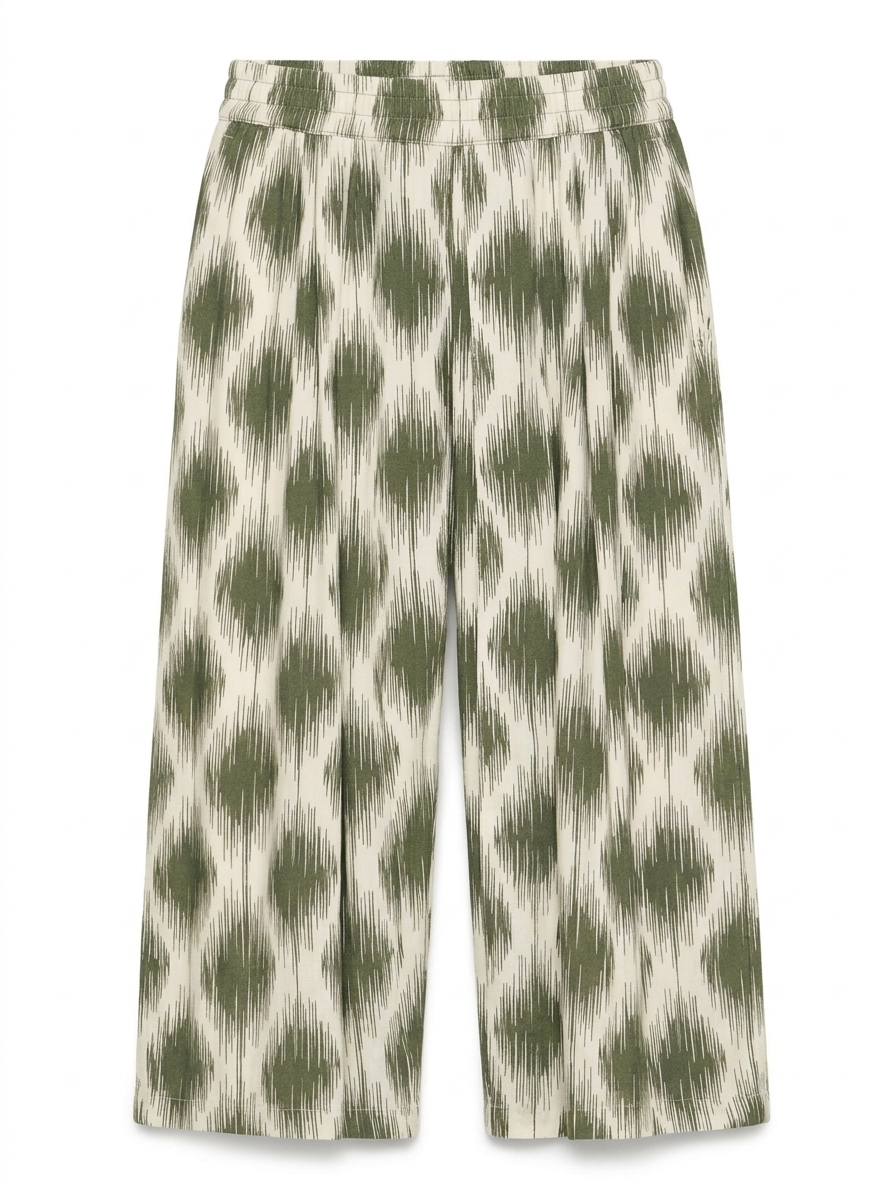 Pantalón estampado crop DALAKKA