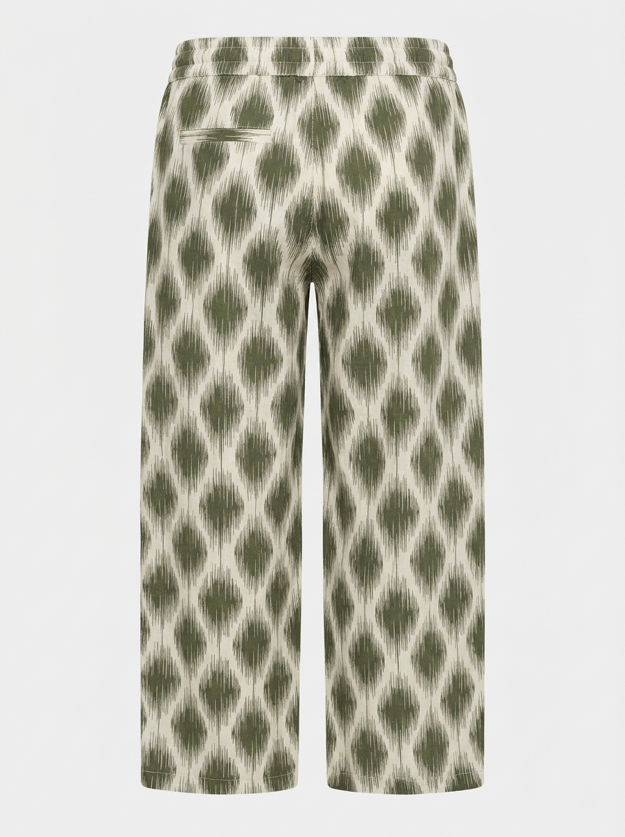 Pantalón estampado crop DALAKKA