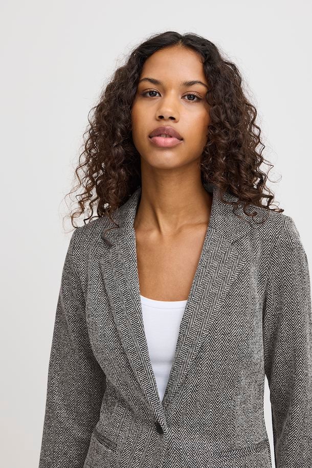 Blazer espiga jacquard KATE