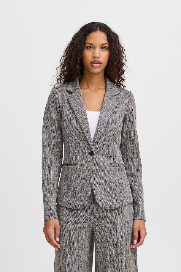 Blazer espiga jacquard KATE