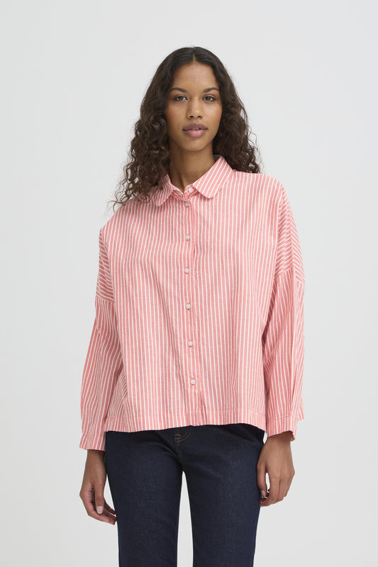 Camisa rayas oversize DILEY