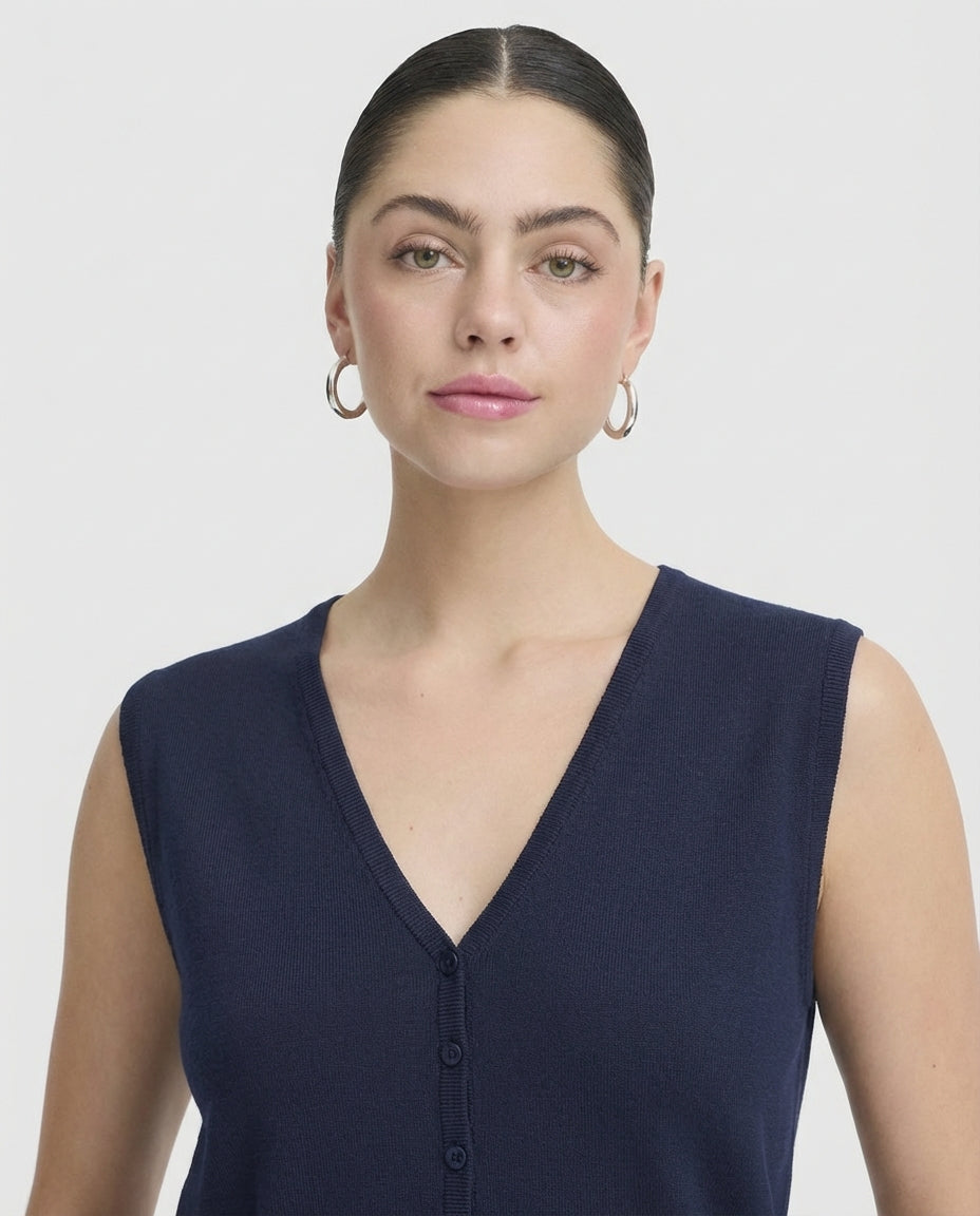 Chaleco punto marino DULIA