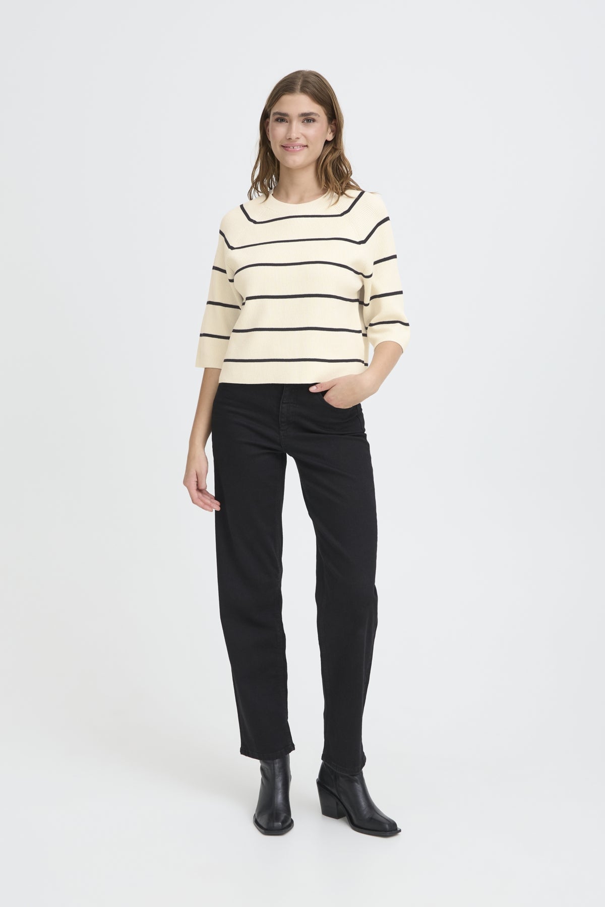 Jersey de punto a rayas DOSTON