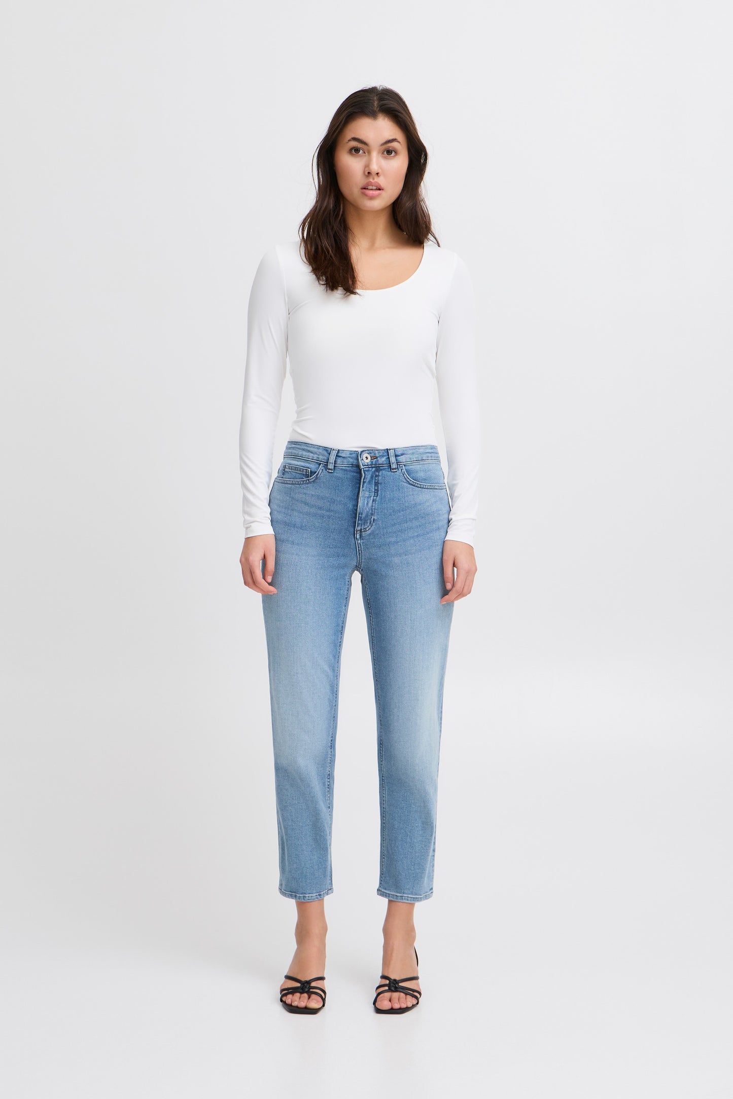 Vaquero recto light blue