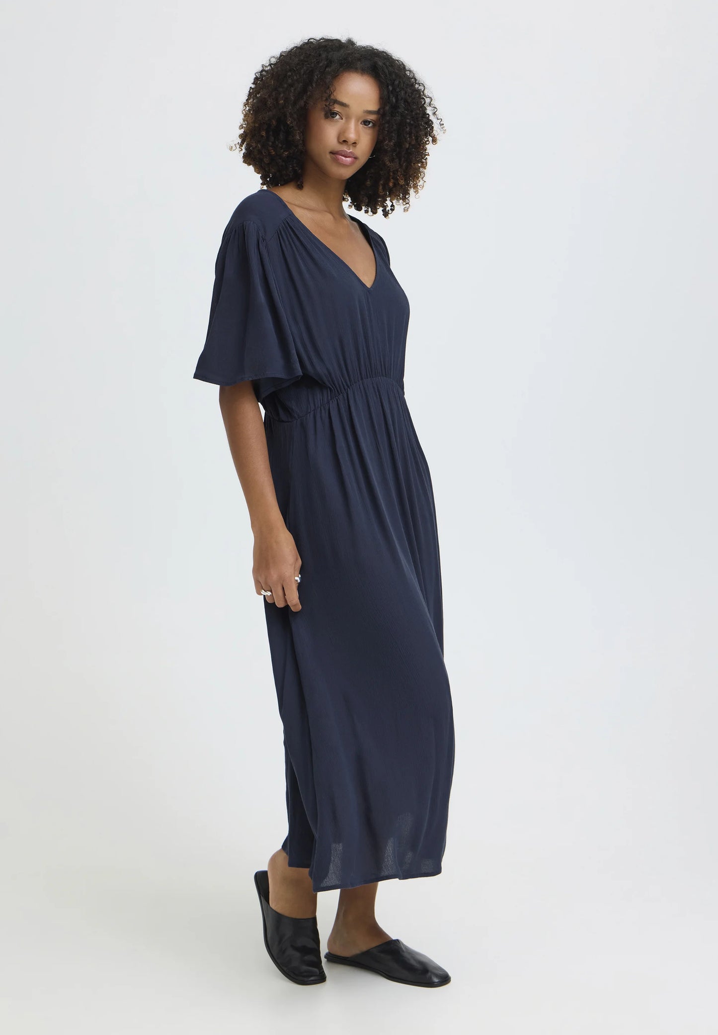 Vestido fluído marino DEMELIER