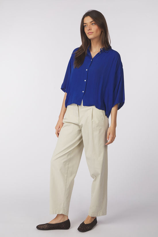 Camisa azul klein DARRA