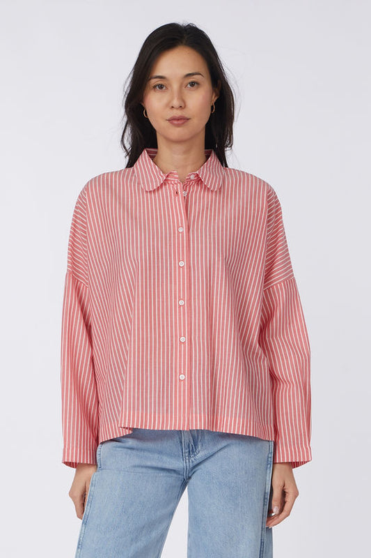 Camisa rayas oversize DILEY
