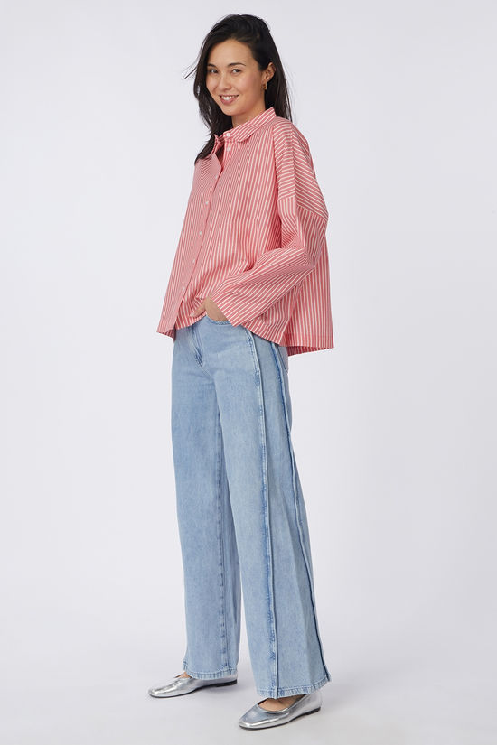 Camisa rayas oversize DILEY