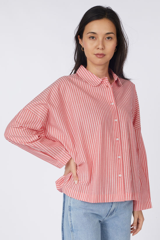 Camisa rayas oversize DILEY