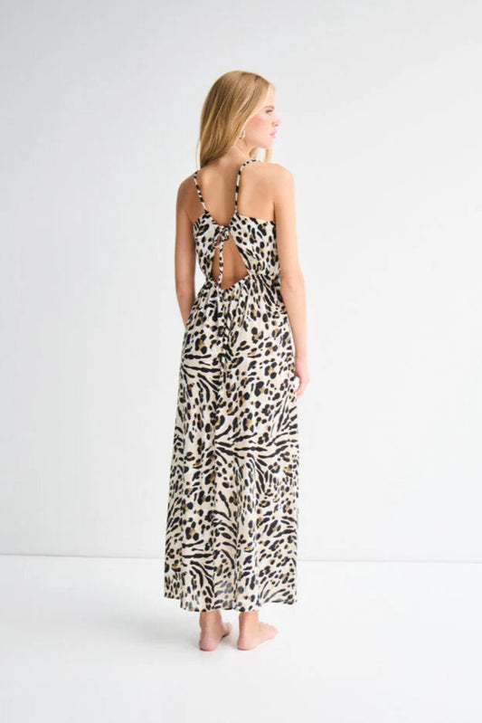 Vestido leopardo MAGOLIA