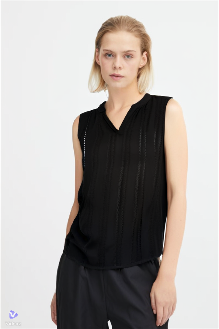 Blusa negra SELIS
