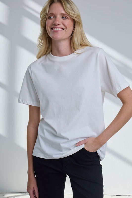Camiseta blanca loose DALMER