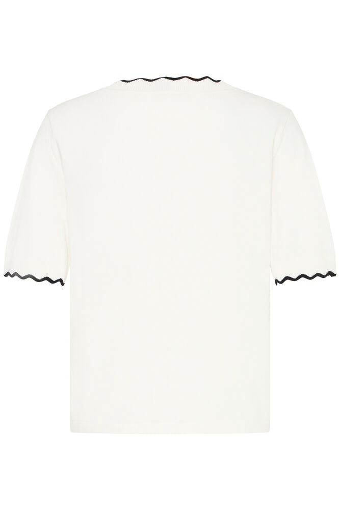 Jersey con ribete en contraste DORLA
