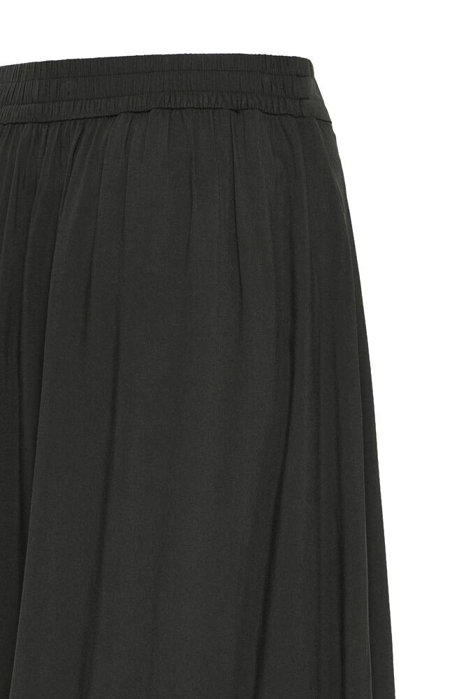 Falda midi negra DOELLA