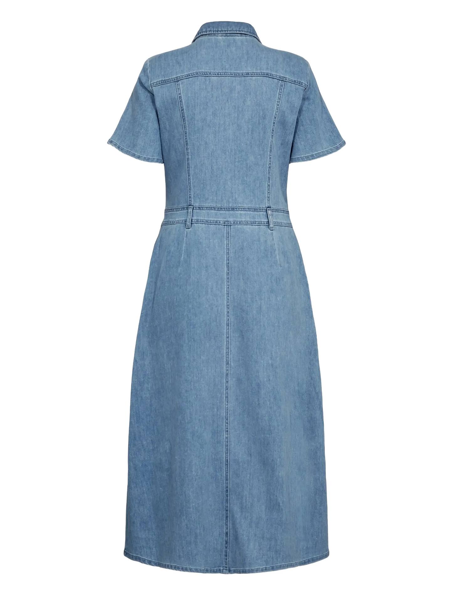 Vestido denim con cremallera DIRELLA