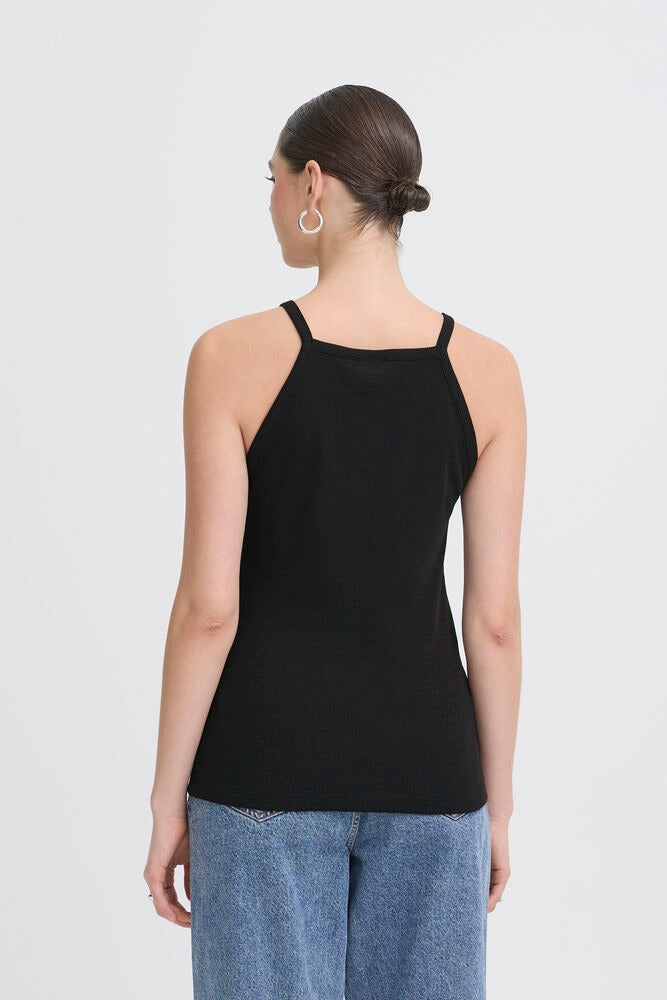 Top tirantes negro DORETA
