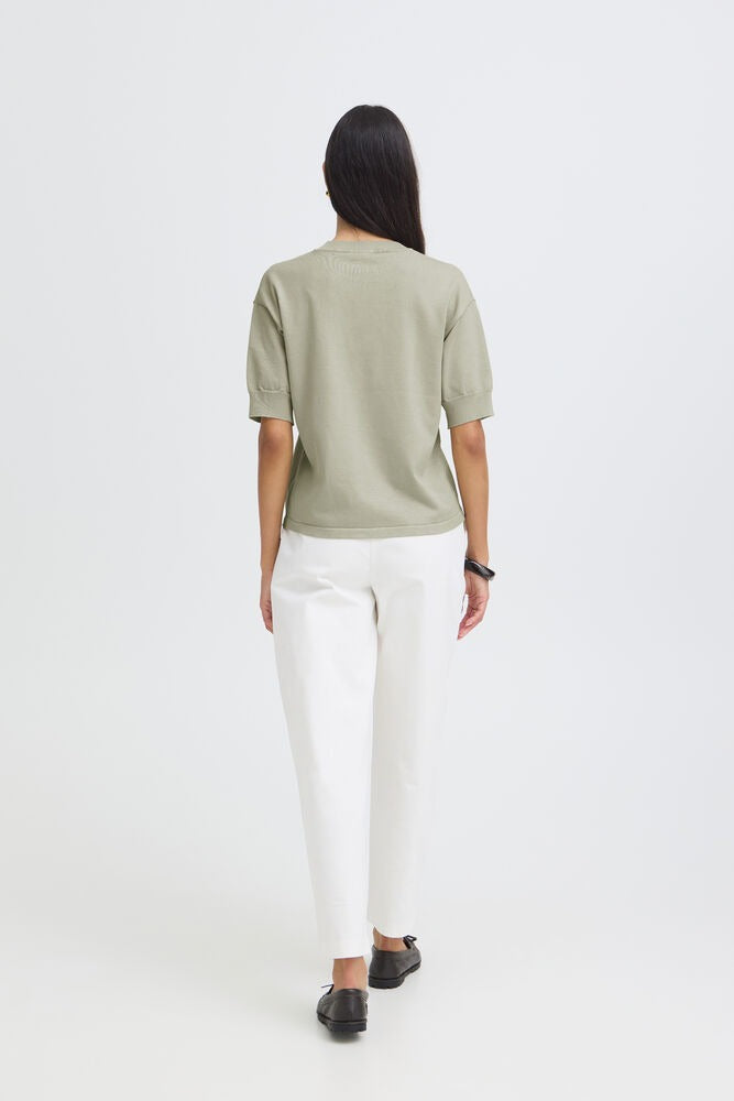 Jersey de punto fino BRINA verde