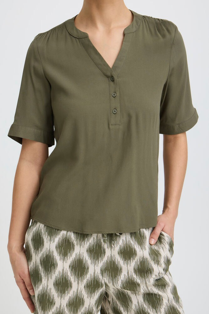 Blusa kaki DOELLA