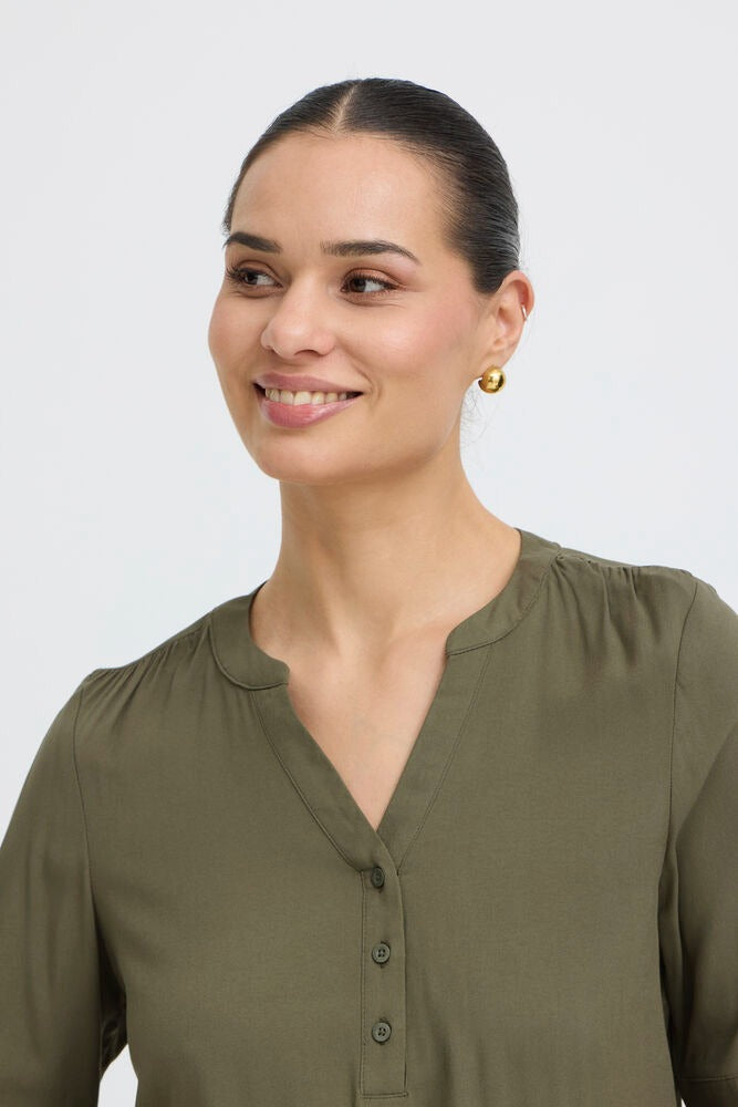 Blusa kaki DOELLA