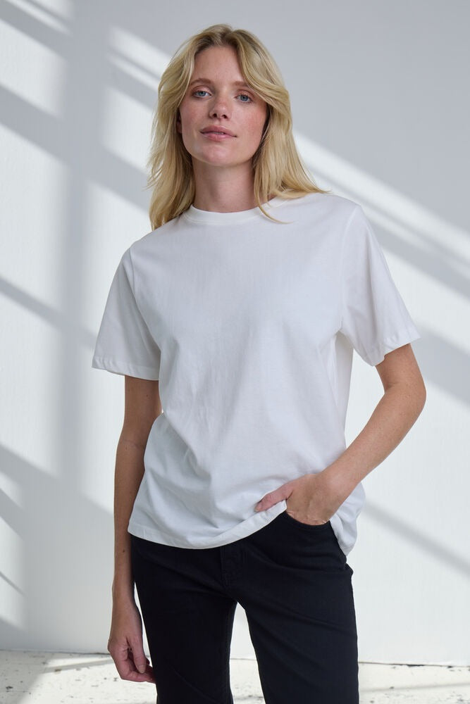 Camiseta blanca loose DALMER