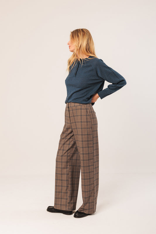 Pantalón cuadros BETTY