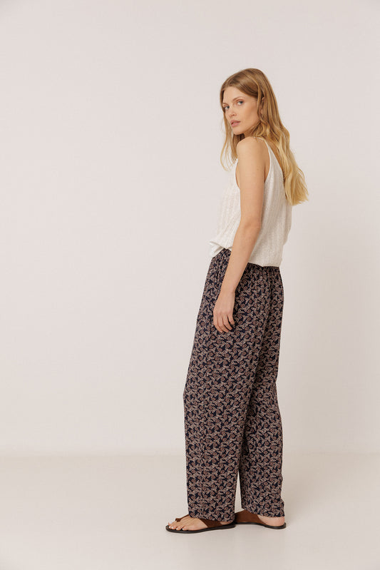 Pantalón fluído estampado DURANTA