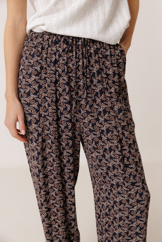 Pantalón fluído estampado DURANTA