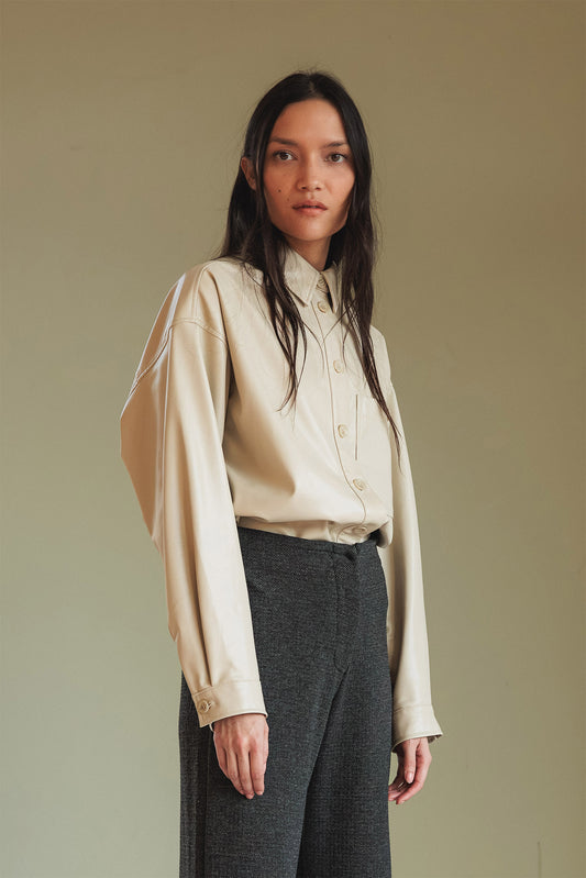 Pantalón gris jaspeado BODGANA