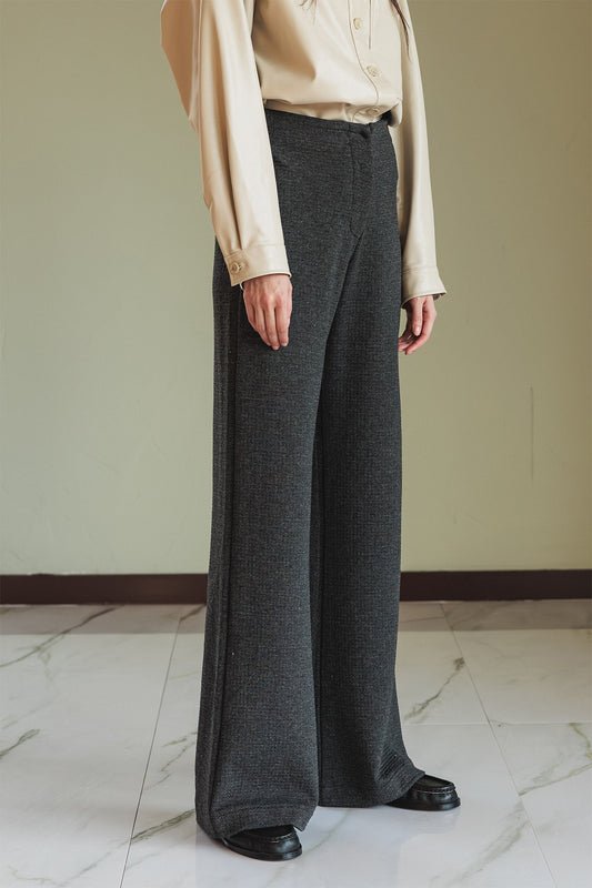 Pantalón gris jaspeado BODGANA
