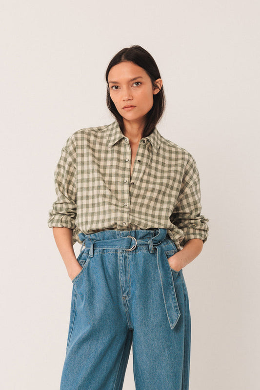 Camisa cuadros vichy BRUNILDA