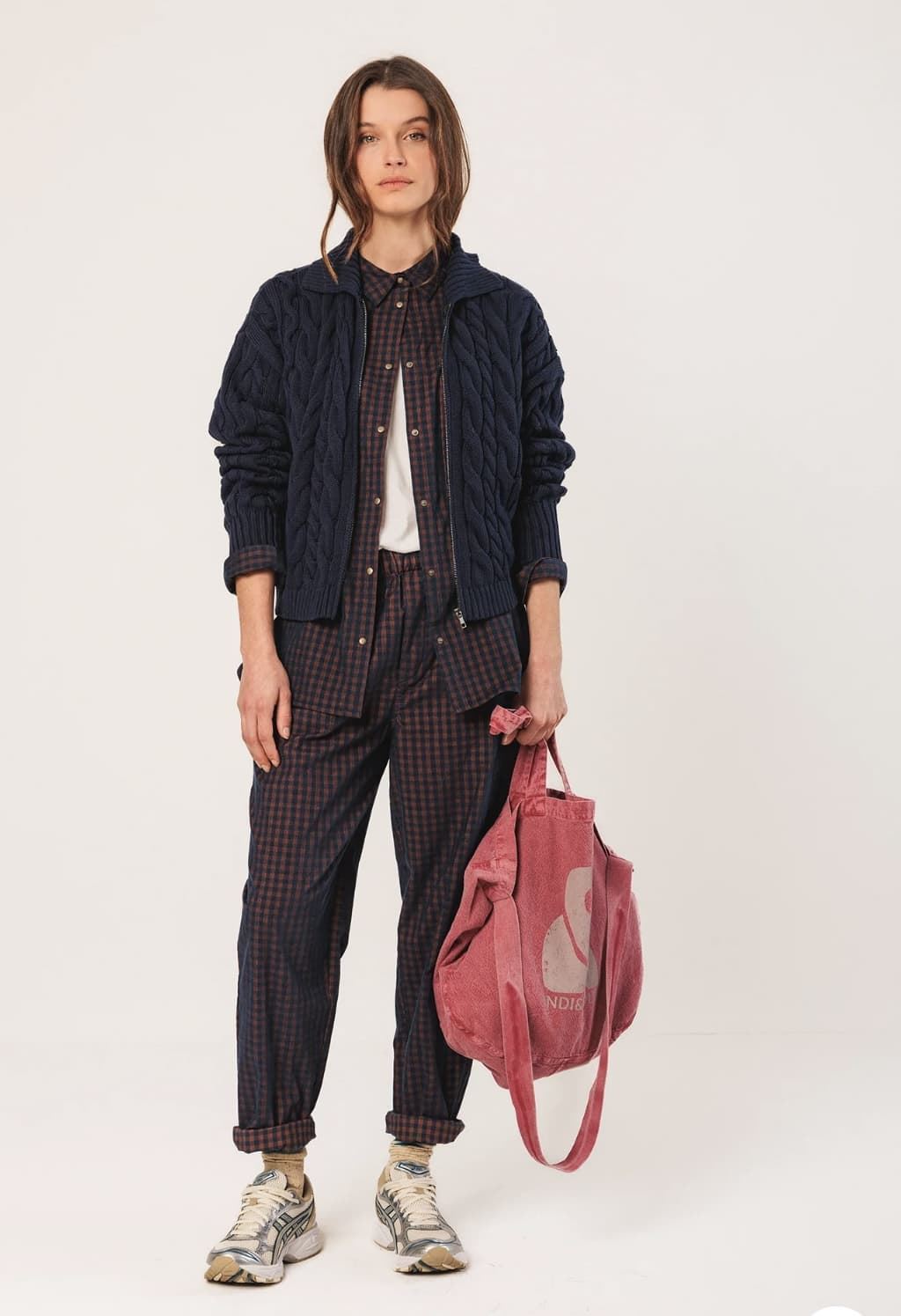 Pantalón cuadros vichy con goma BERGLIND