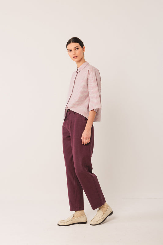 Pantalón chino berengena BELEN