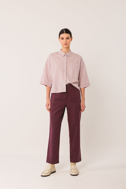 Pantalón chino berengena BELEN