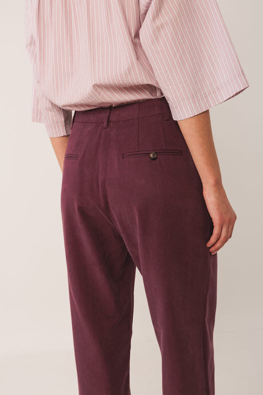 Pantalón chino berengena BELEN
