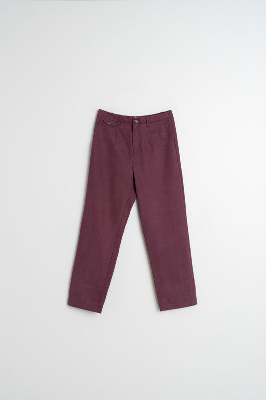 Pantalón chino berengena BELEN