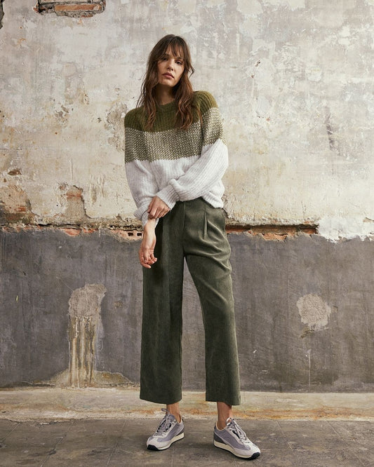 Jersey bicolor manga ranglán BIRGITTA