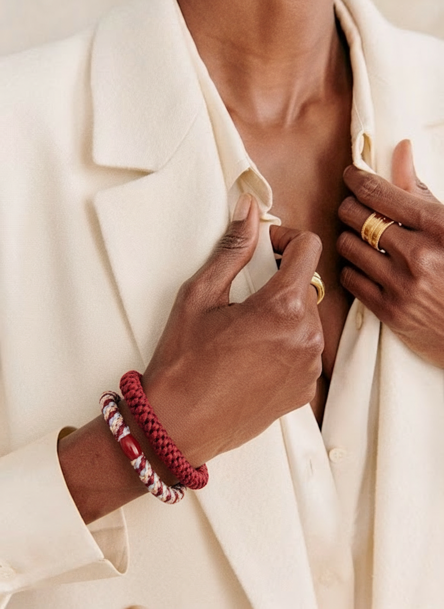 KKNEKKI DUO - burdeos/lavanda