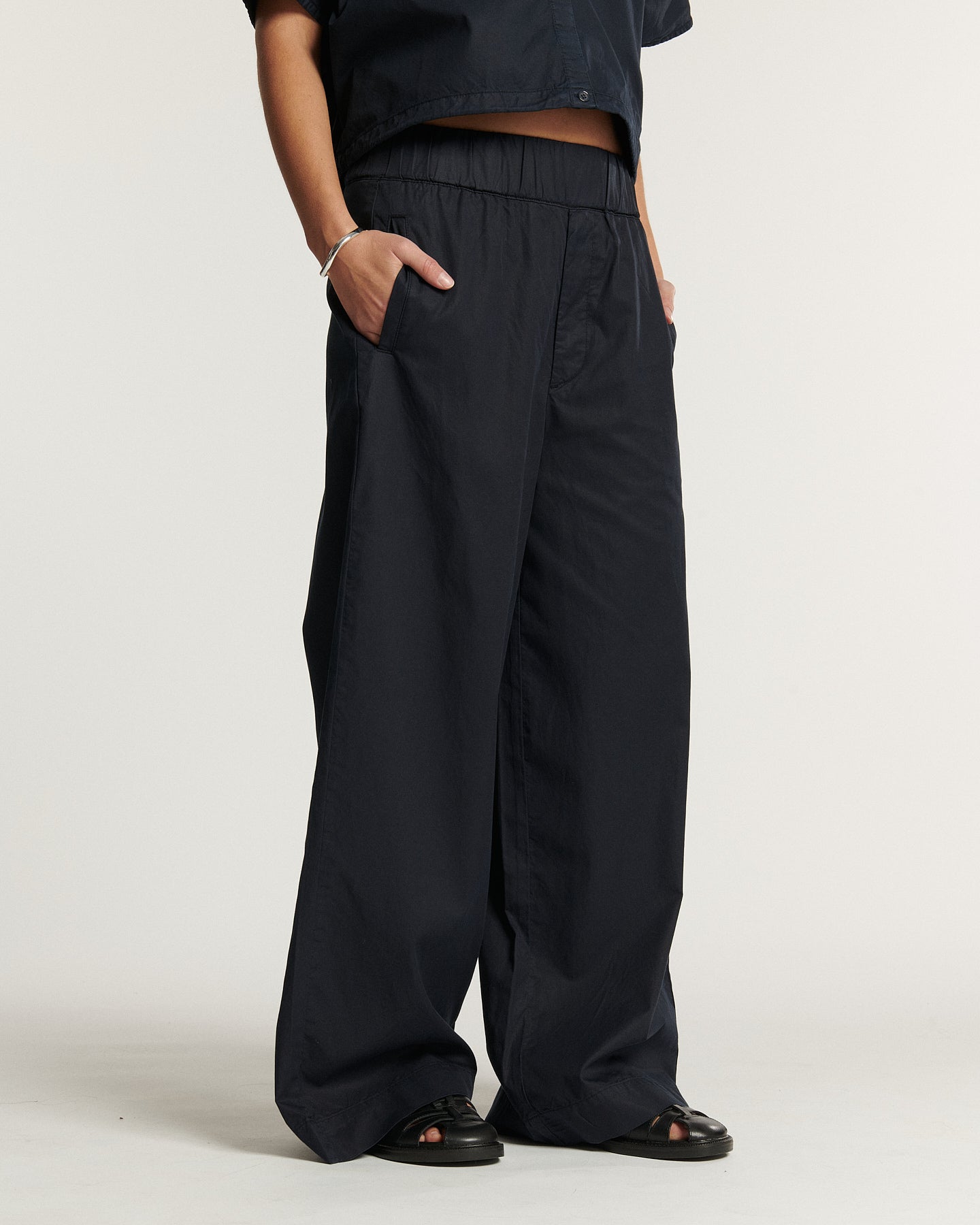 Pantalón popelin azul marino DUSTIN