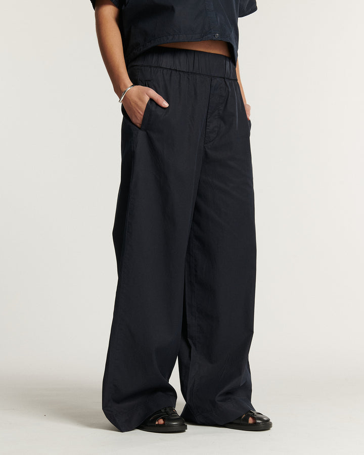 Pantalón popelin azul marino DUSTIN