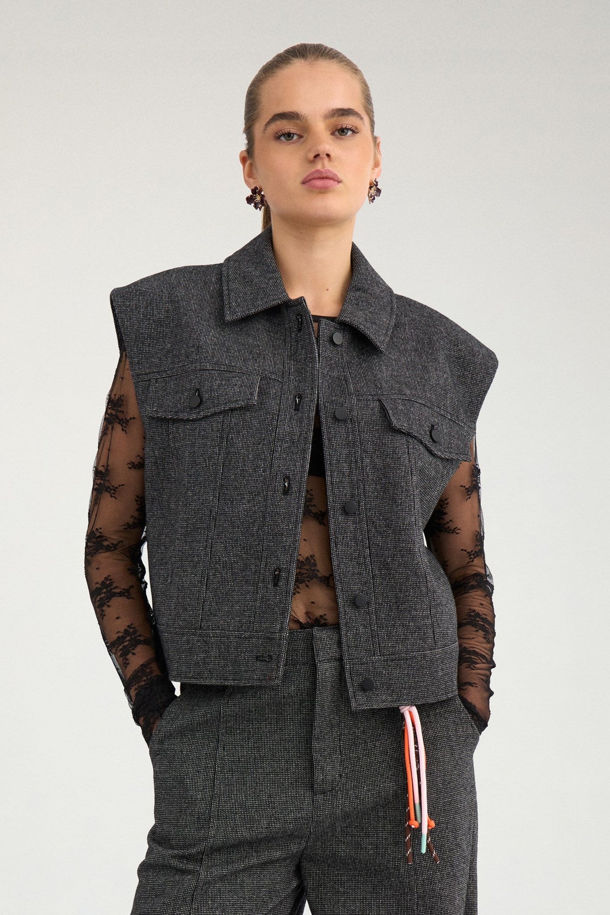 Chaqueta sin mangas RIKI