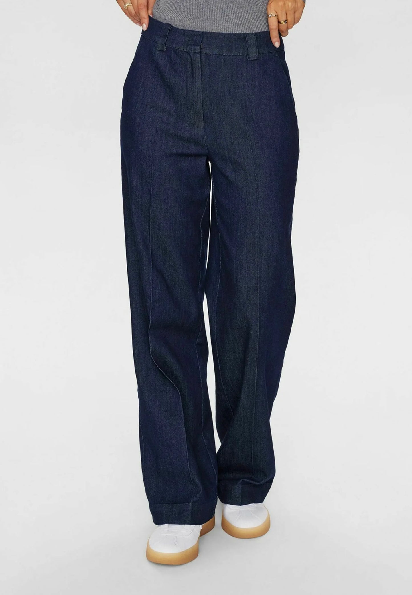 Pantalón sastre denim oscuro CONSTANCE