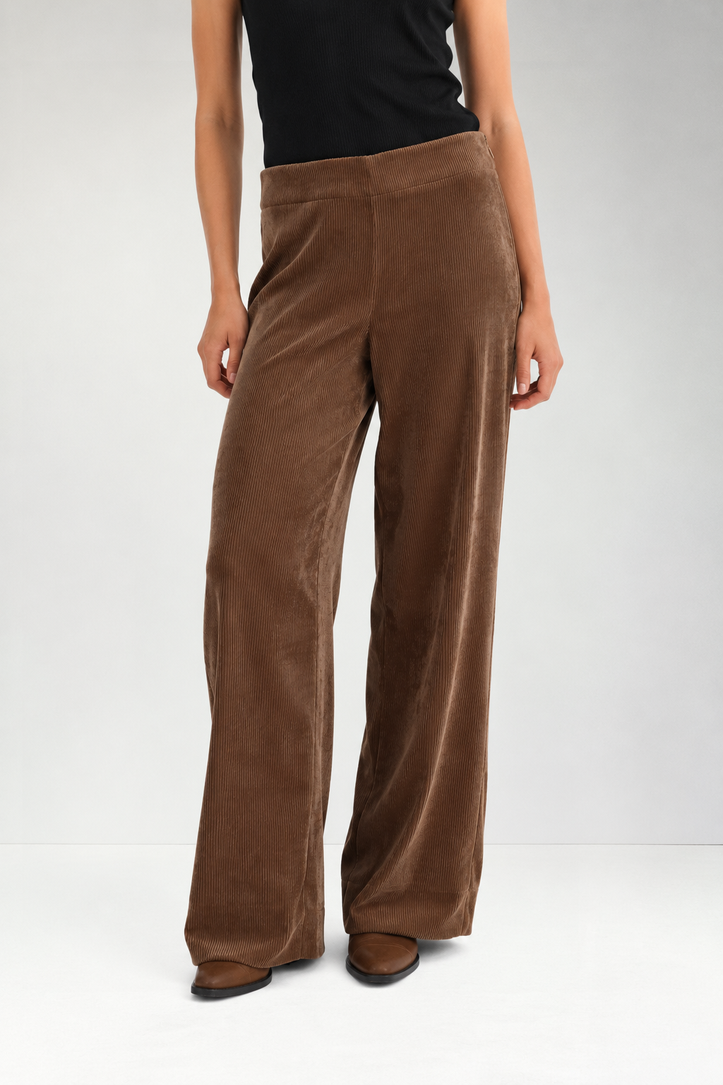 Pantalón de pana marrón CELISE