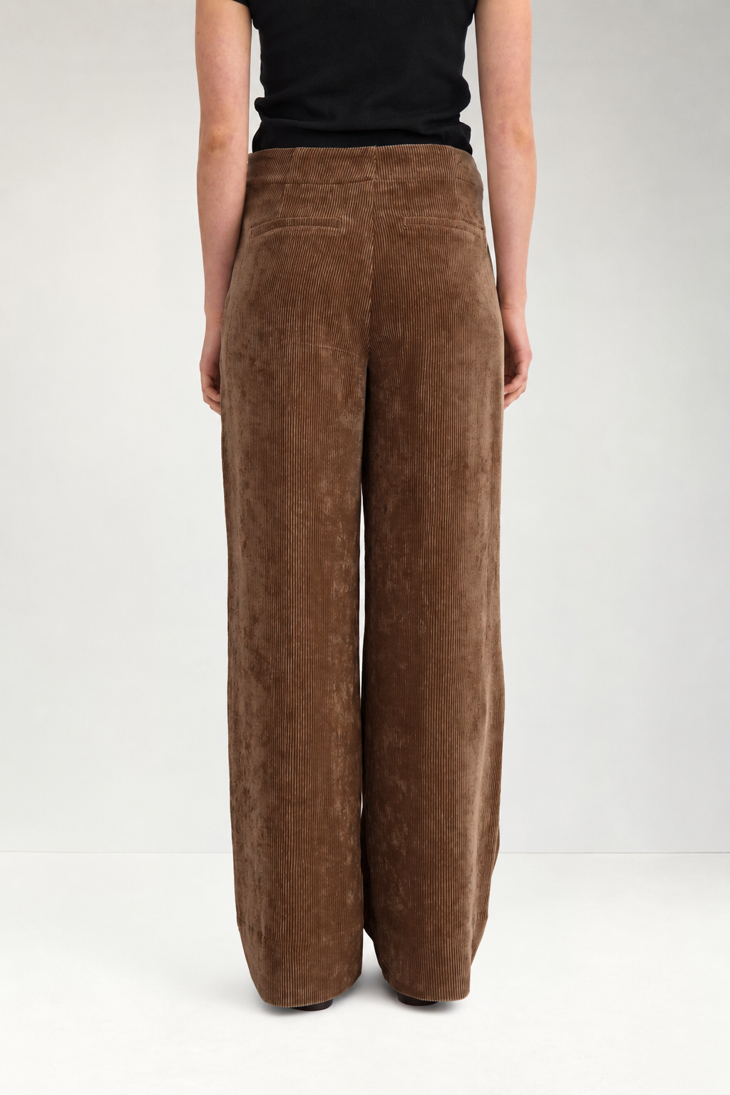 Pantalón de pana marrón CELISE