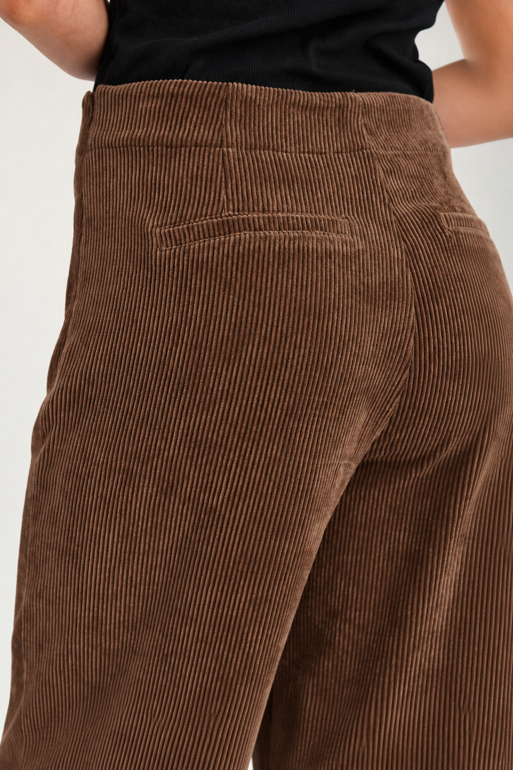 Pantalón de pana marrón CELISE