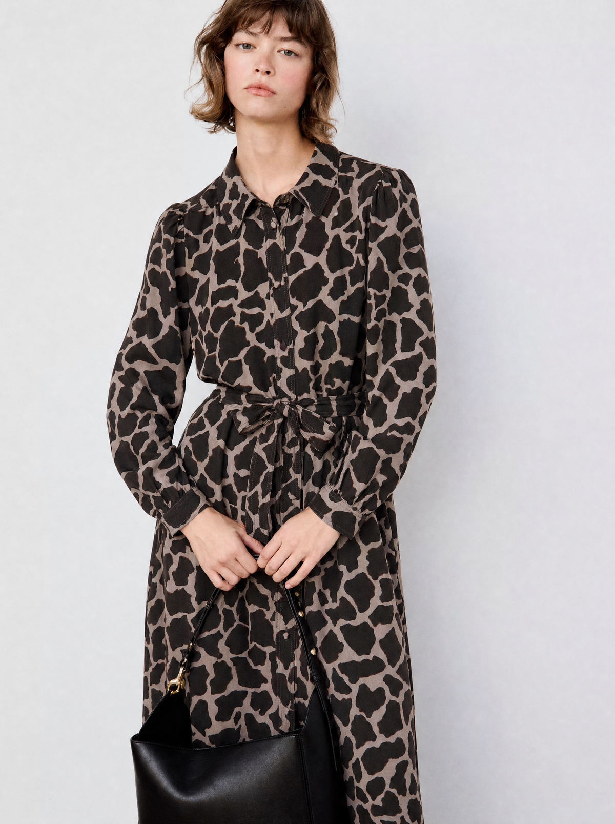 Vestido camisero animal print GIRAFFE